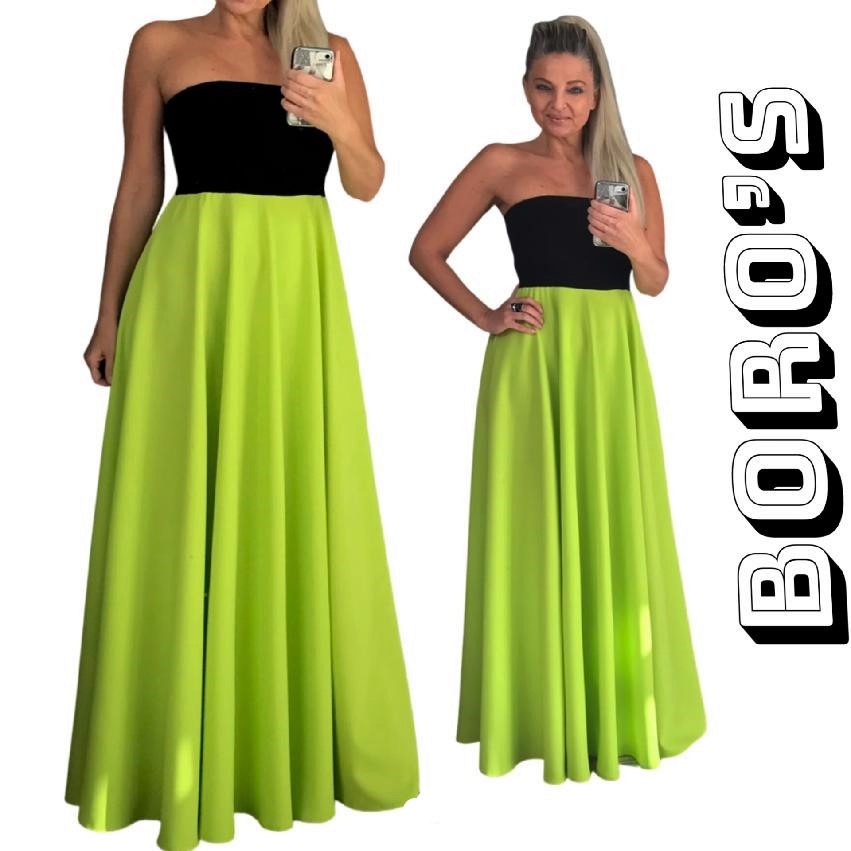 DLOUHÉ LETNÍ ŠATY BOROS-DR-L-Z01